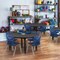 Regency Round Mobile Tables, 48 W, 48 L, 23-34 H, Wood, Metal, Grey TB48RNDGYAPCBK - alternate 5